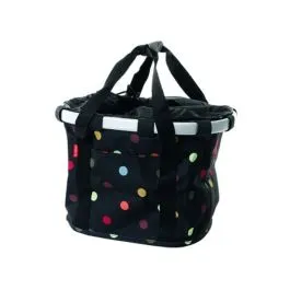 Rixenkaul Bikebasket Shoppingtasche (Dots) Nur Heute