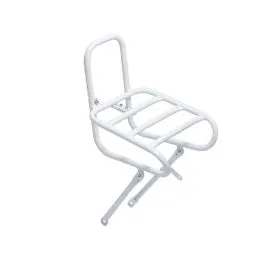 Kracherpreis Steco Smooth Vorderrad Gepäckträger (weiß)
