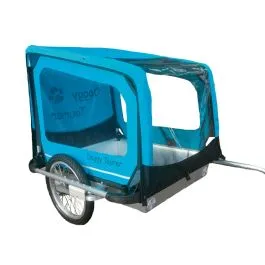 Doggy Tourer Hundeanhänger L (blau) Markenware
