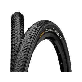 Continental Double Fighter III Clincher Tyre (50-622 - black) Neue Kollektion