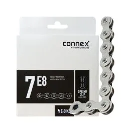Letzte Chance Wippermann Connex 7E8 Fahrradkette (132 Glieder | 7-fach)