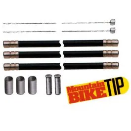 Neuheit Bike Parts Schaltzug Komplettset mit Nippel