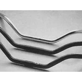 Preisknaller ergotec Cruiser Fahrradlenker (ø25,4mm | 590mm | 52° | silber)