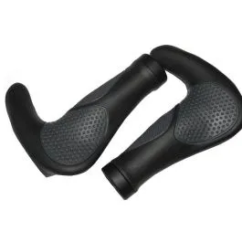 ergotec AKSB09 MTB Fahrradgriffe (138/138mm | schwarz / grau) Markenware