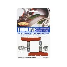 Kool Stop V-Brake Thinline Bremsschuh (T2 | orange) Finale Aktion