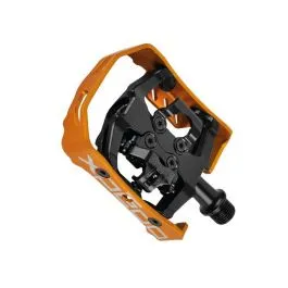 Xpedo Milo Clipless Fahrradpedale (9/16" | schwarz / orange) Sale