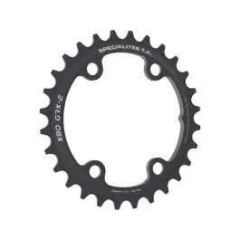 TA X80 GRX-2 Gravel Kettenblatt (30Z | Ø 80mm innen | 10/11-fach | schwarz) Jetzt Kaufen