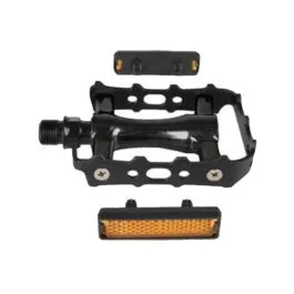 Neue Kollektion Messingschlager Steady A2 E-Bike Fahrradpedale (schwarz)