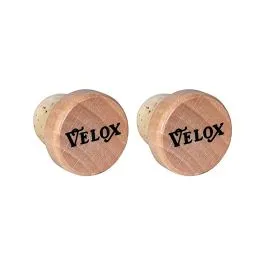 Billig Velox Vintage Lenkerstopfen (holz / kork)