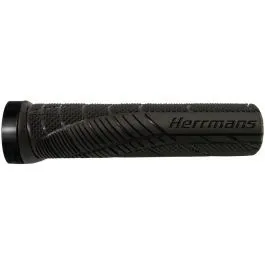 Kostenfreie Lieferung Herrmans Shark Lock Fahrradgriffe (ø22mm | 130mm)