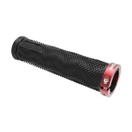 T-One DOT Fahrradgriffe (schwarz / rot | 1x Schraubensicherung) Bestseller