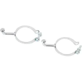 Mijnen Pieper Pumpenhalter-Klemme (silber) Beliebt