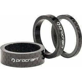 Nur Heute Procraft Carbon Distanzring (1 1/8" | je 1x 3/5/10mm)