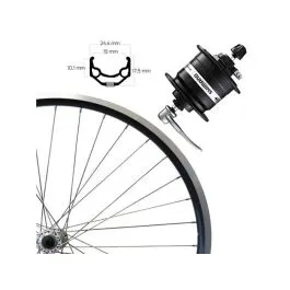 Roland ZAC 19 Vorderrad (28" | SSP | DH-3N31SS) Expressversand