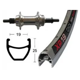 Bike Parts Hinterlaufrad (28" | 1,75" | 6/7-fach | Starr | 36 Loch | Exal XP-19) Sonderangebot