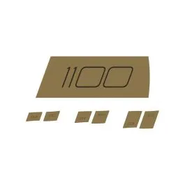 Kostenfreie Lieferung DT Swiss ARC 1100 DI Dekor-Set (29x20 DB | gold)