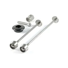 Pitlock Set 03/GA Schnellspanner (silber / schwarz) Nur Heute