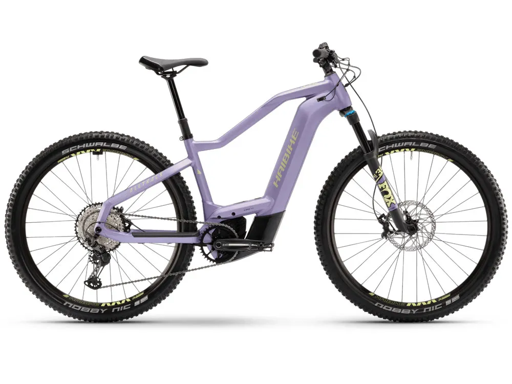 Haibike AllTrack 11 | E-Mountainbike | 29" | 750Wh Bosch CX | royal viola / gelb-52 cm Preisknaller