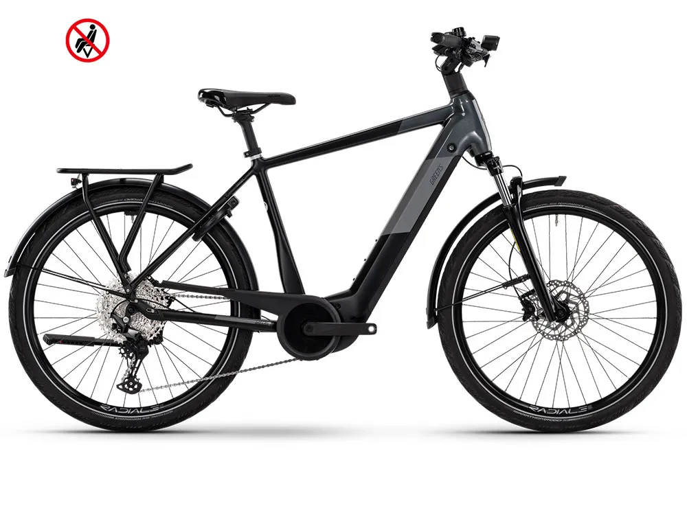 Green\\u2019s Dorset F750N High | Trekking E-Bike | 27,5" | 750Wh Bosch CX | anthracite-53 cm Top-Preis
