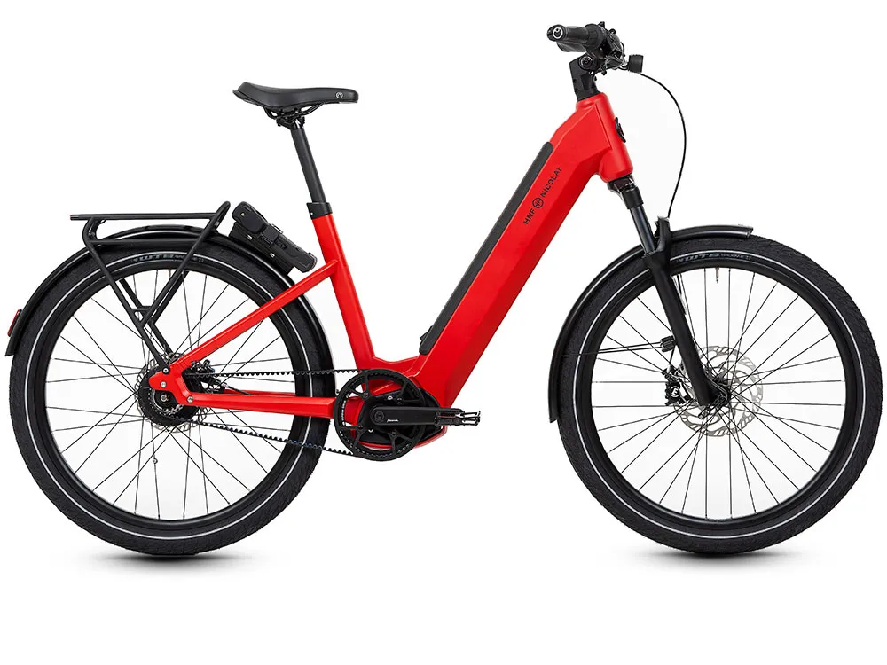 HNF Nicolai UD4 All-Terrain Low | Trekking E-Bike | 27,5" | 750Wh Bosch CX | rot-51 cm Preiswert