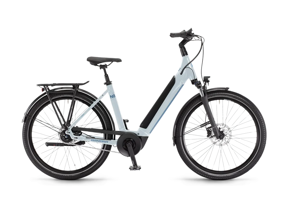 Winora Sinus N8 Low | City E-Bike | 27,5" | 500Wh Bosch | Rücktritt | winterweiß-54 cm Bestseller