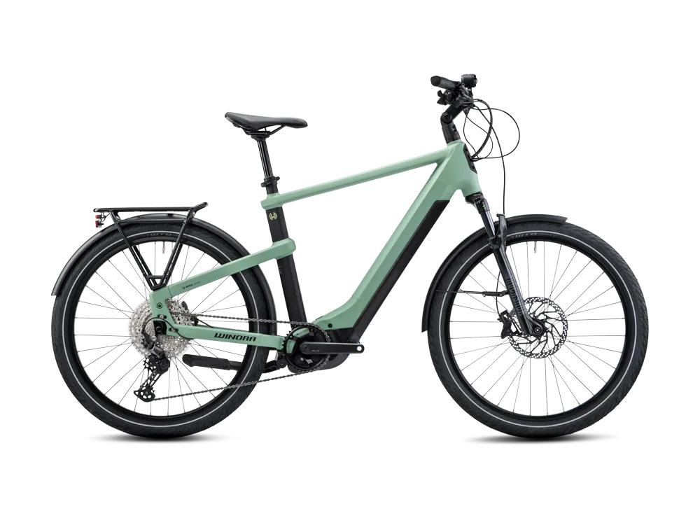 Winora Yakun 12 High | Trekking E-Bike | 27,5" | 750Wh Bosch CX | defender-50 cm Angebot
