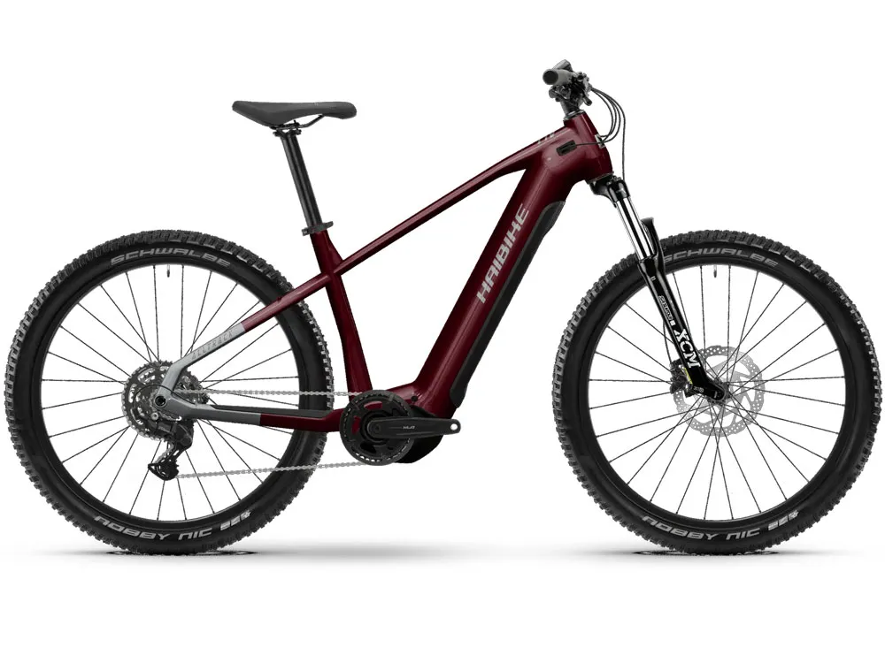 Haibike AllTrack 5 | E-Mountainbike | 27,5" | 720Wh Yamaha PW-S2 | weinrot-45 cm Expressversand