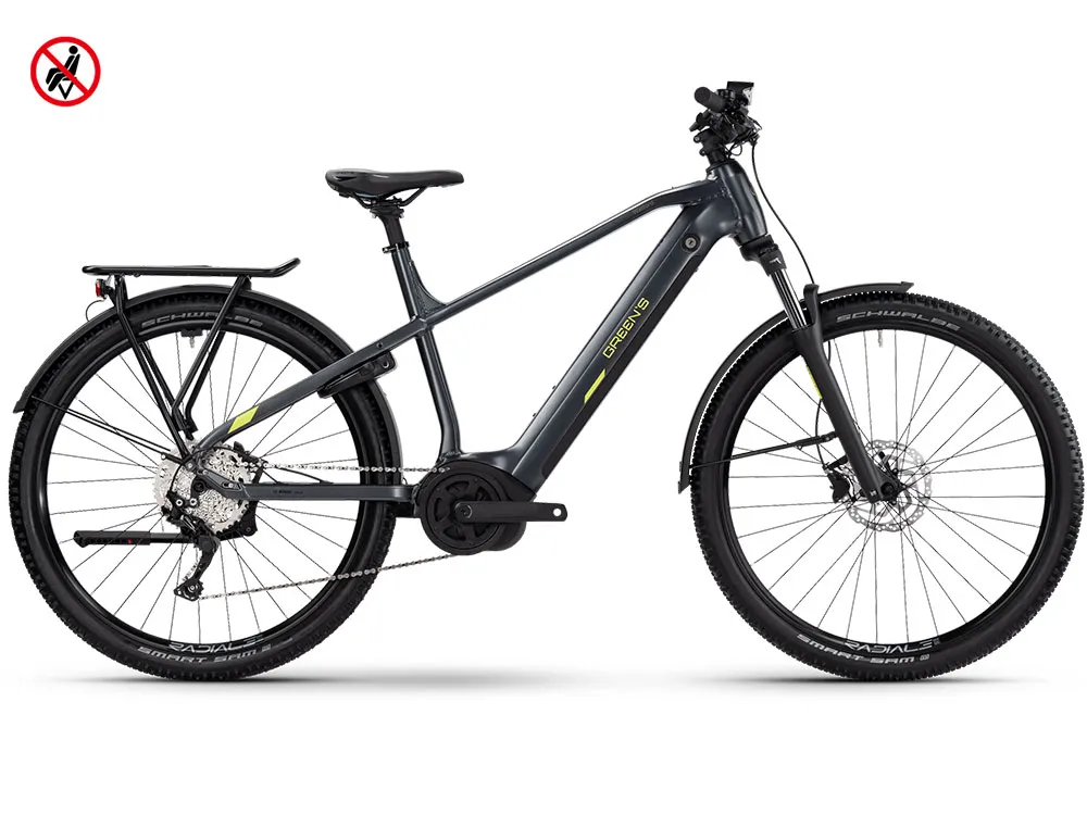 Green\\u2019s Watford F625 | E-Mountainbike | 29" | 625Wh Bosch | anthracite matt-40 cm Nur Heute