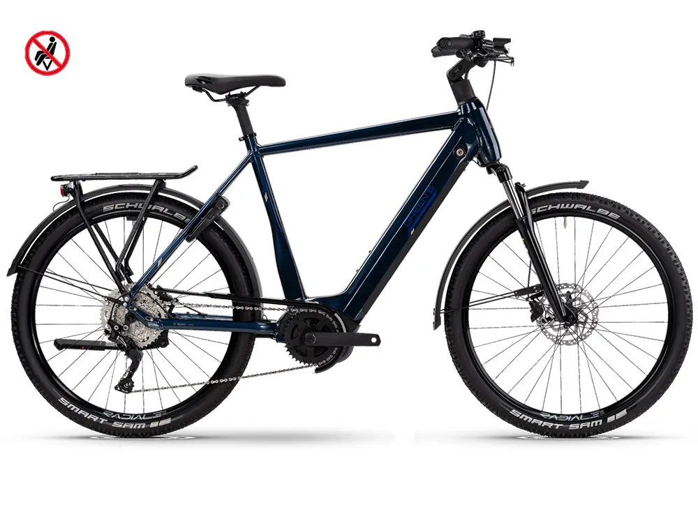 Highlight Green\\u2019s Richmond F625 High | Trekking E-Bike | 27,5" | 625Wh Bosch | dark blue-59 cm