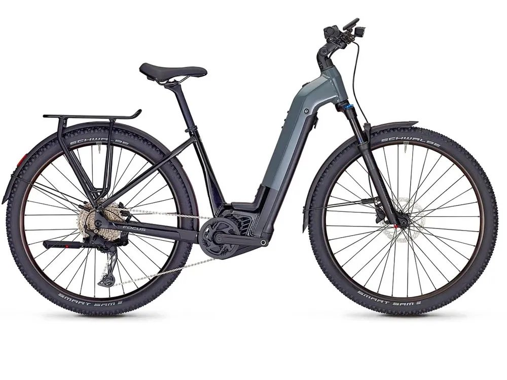 Angebot Focus Aventura² 6.8 Low | Trekking E-Bike | 29" | 750Wh Bosch CX | slategrey glossy / magicblack glossy-52 cm