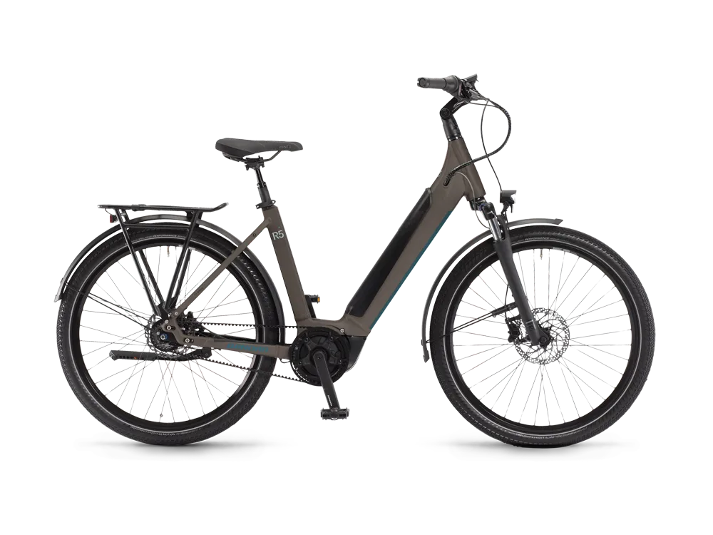 Kostenloser Rückversand Winora Sinus R5f Low | City E-Bike | 27,5" | 625Wh Bosch | torfbraun-54 cm