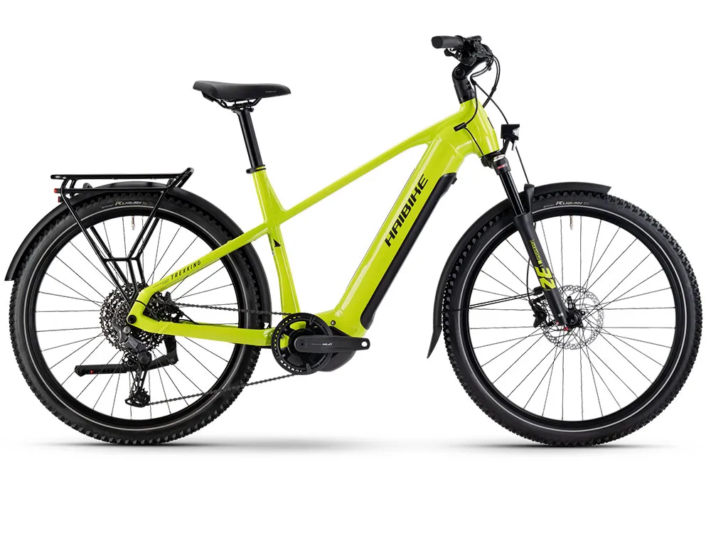 Haibike Trekking 5 High | Trekking E-Bike | 27,5" | 720Wh Yamaha PW-S2 | lime / schwarz-40 cm Mega-Angebot