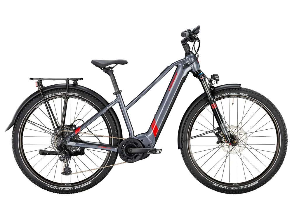 Conway Cairon SUV 5.0 Mid | Trekking E-Bike | 29" | 750Wh | Bosch CX | shadowgrey metallic / red metallic-49cm Jetzt Kaufen
