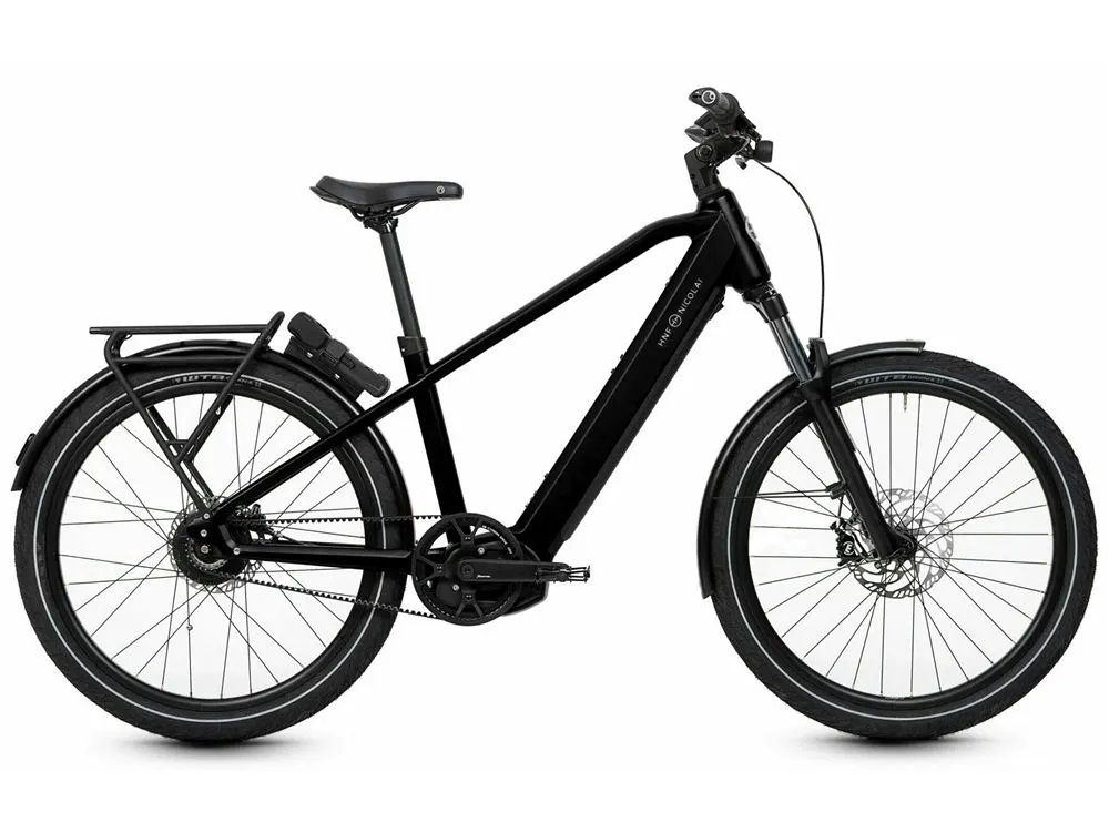 HNF Nicolai XD4 All-Terrain Automatiq Mid | Trekking E-Bike | 27,5" | 750Wh Bosch CX | rot-49 cm Neu Im Sortiment