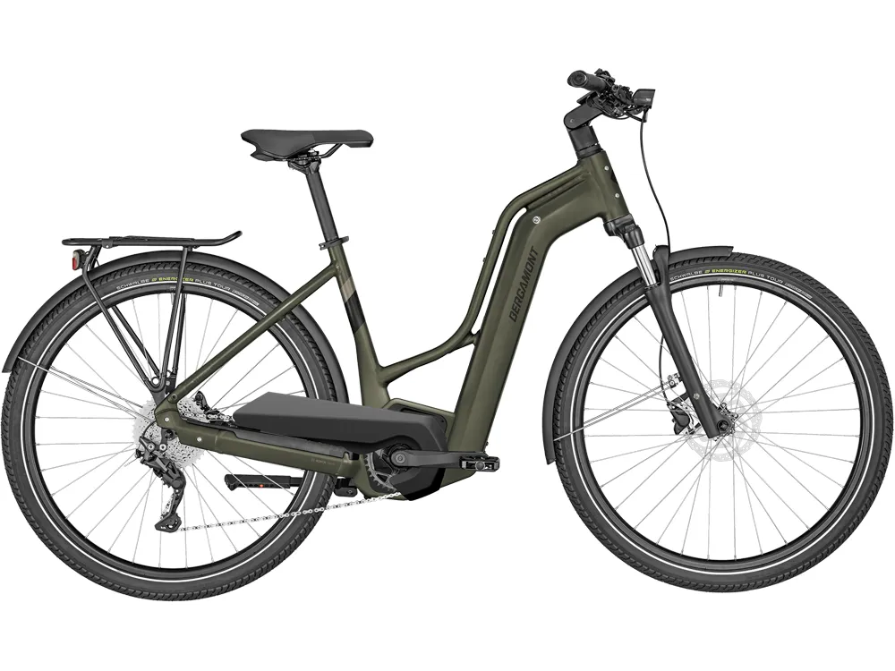 Knallerangebot Bergamont E-Horizon Edition 5 Amsterdam Low | Trekking E-Bike | 28" | 500Wh Bosch | khakigrün-60 cm