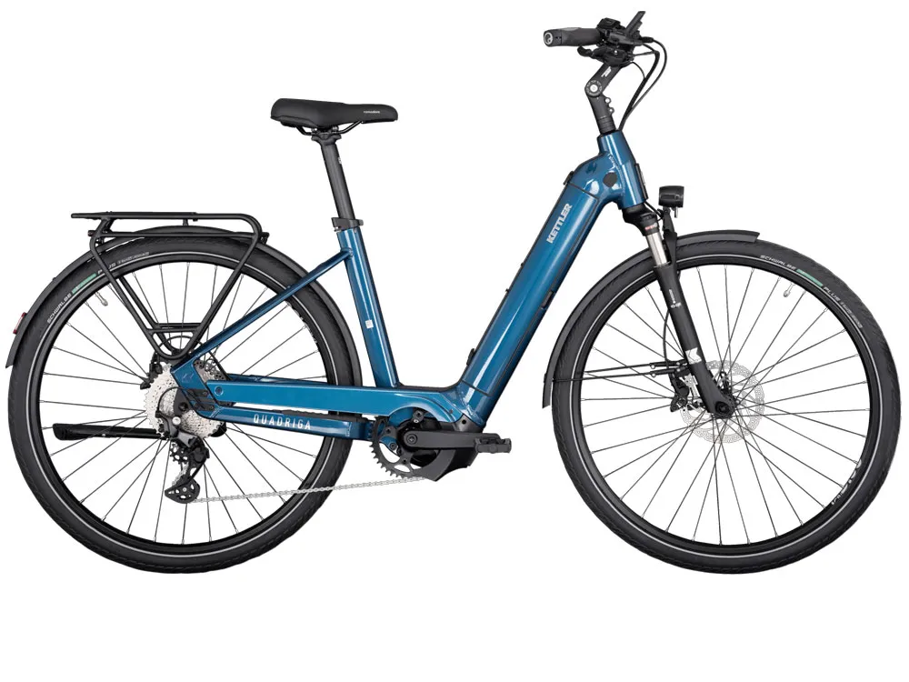 Kettler Quadriga CX10 LG Low | Trekking E-Bike | 28" | 750Wh Bosch CX | dark blue shiny-43 cm Online Kaufen