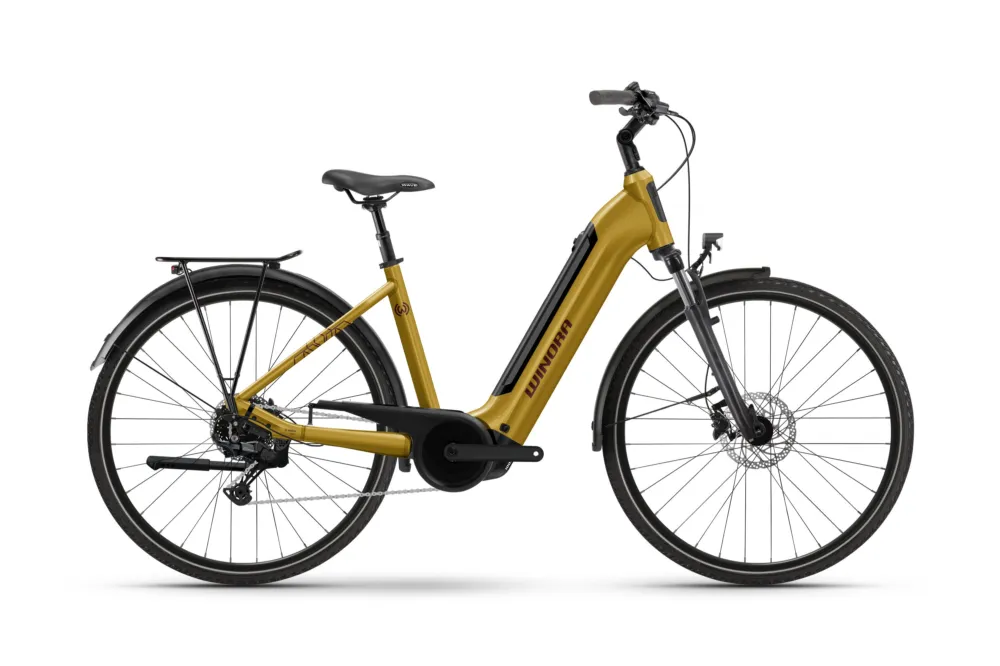 Gratis Versand Winora Tria X11 Low | Trekking E-Bike | 28" | 625Wh Bosch | amber sky-61cm