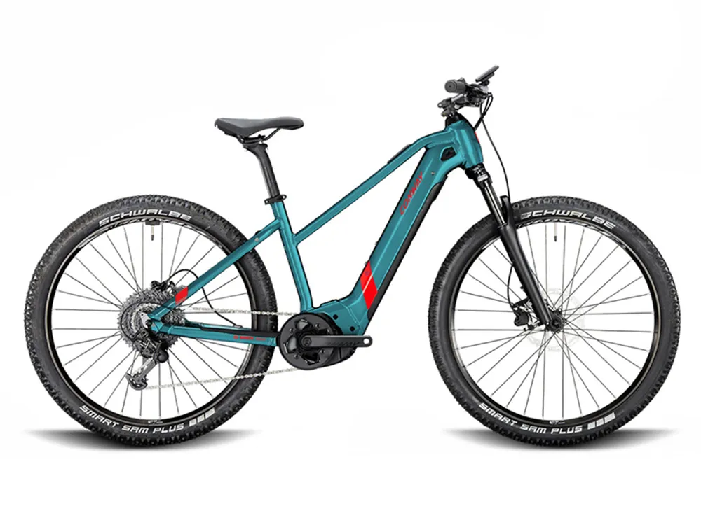 Preiswert Conway Cairon S 2.0 625 | E-Mountainbike | 29" | 625Wh | Bosch CX | topaz metallic / red metallic-53cm