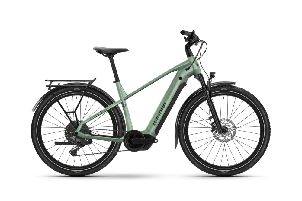 Kostenloser Versand Winora Yucatan X10 High | Trekking E-Bike | 27.5" | 800Wh Bosch PX | pastel pistachio-50cm