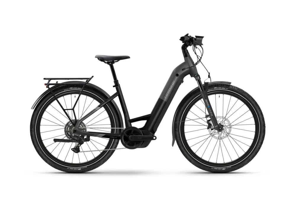 Geprüft Haibike Trekking 6.5 Low | Trekking E-Bike | 27.5" | 600Wh Bosch CX | stardust / titan-38cm