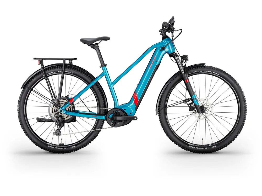 Beliebt Conway Cairon S 2.0 625 SE Mid | Trekking E-Bike | 29" | 625Wh | Bosch CX | topaz metallic / red metallic-53cm