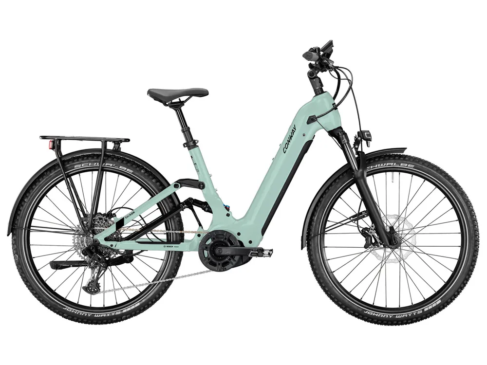 Wochenendangebot Conway Cairon C FS 2.0 | E-MTB Fully | 27.5" | 625Wh | Bosch CX | mint matt-54cm