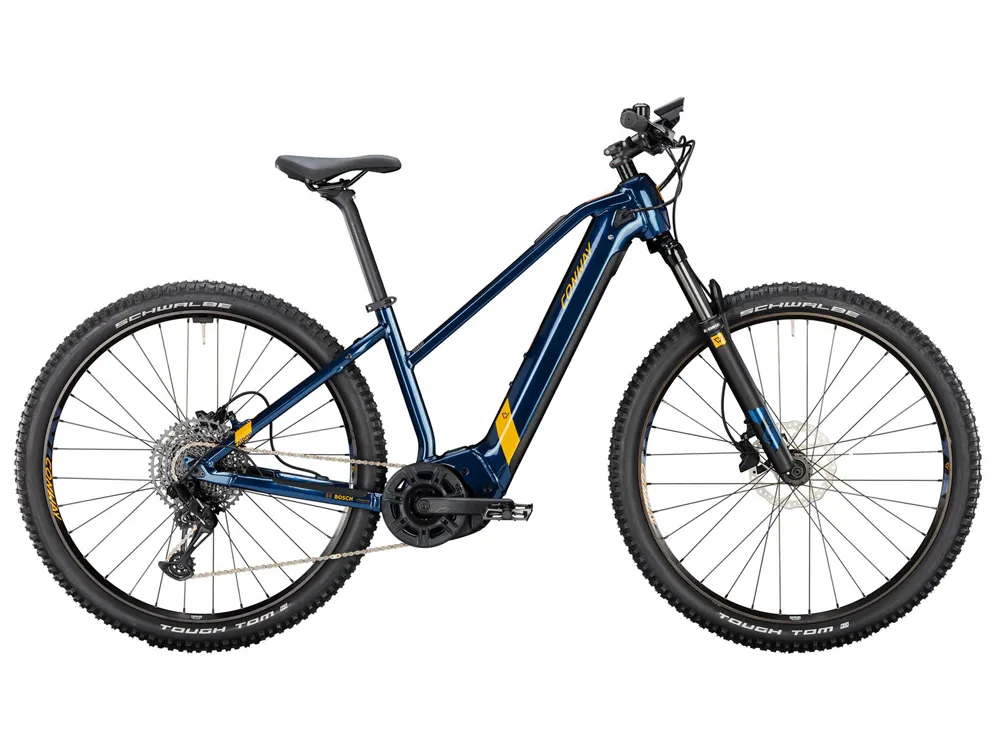 Abverkauf Conway Cairon S 4.0 | E-Mountainbike | 29" | 750Wh | Bosch CX | blue metallic / orange metallic-53cm