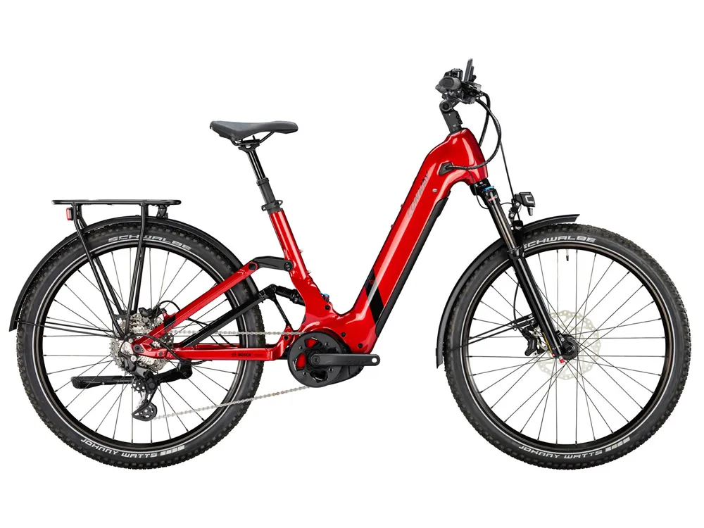 Conway Cairon SUV FS 4.7 | Fully Trekking E-Bike | 27.5" | 625Wh | Bosch CX | red metallic / black metallic-54cm Neue Ware