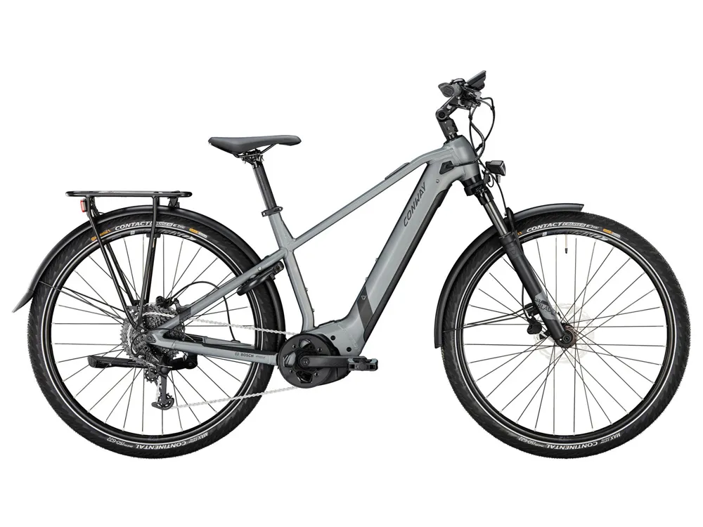 Conway Cairon T 3.0 750 High | Trekking E-Bike | 28" | 750Wh | Bosch CX | shadowgrey metallic matt / black metallic matt-41cm Bestpreis