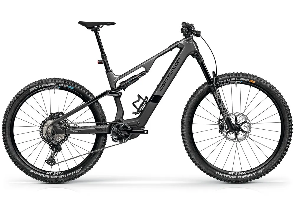Super-Preis Centurion No Pogo SL R8000i | E-MTB Fully | 29/27.5" | 400Wh | Bosch SX | chrom / schwarz-45 cm