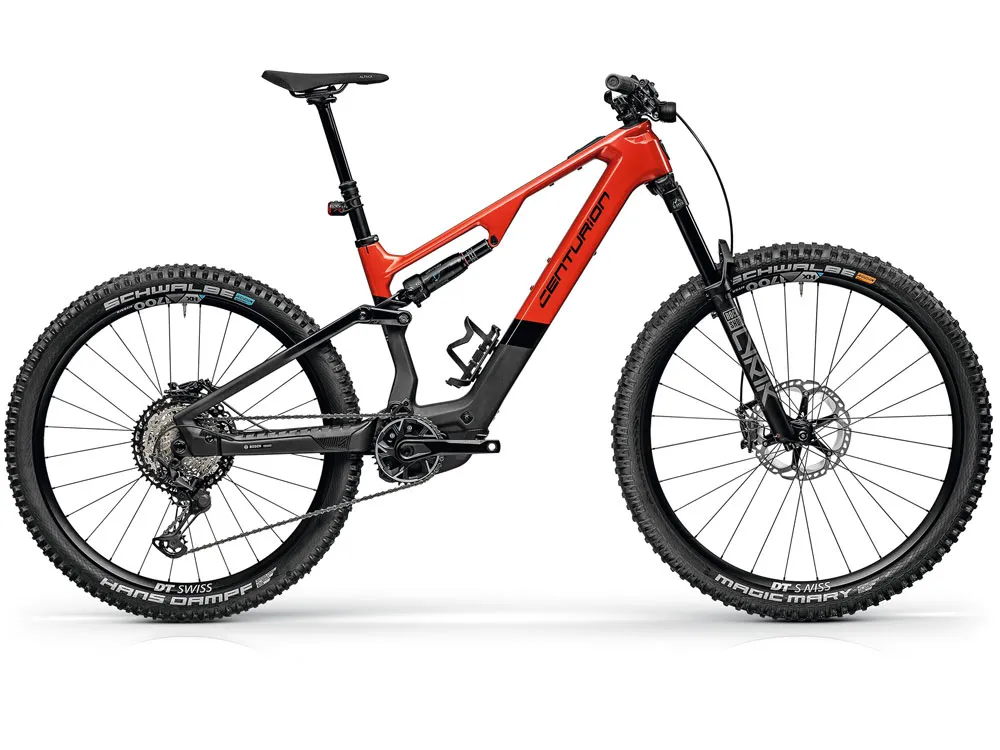 Zertifiziert Centurion No Pogo SL R6000i | E-MTB Fully | 29/27.5" | 400Wh | Bosch SX | infrarot / anthrazit-42 cm