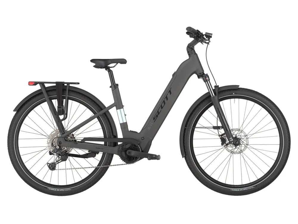 Scott Sub 30 Low | Trekking E-Bike | 28" | 600Wh Bosch CX | midnight grey-44 cm Sichere Zahlung