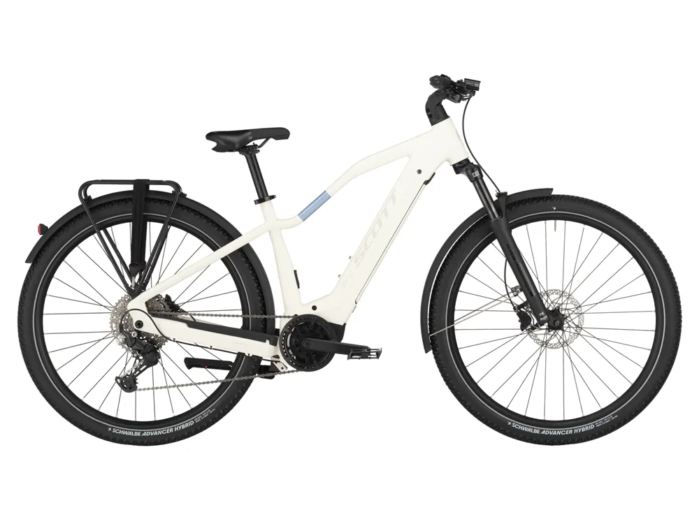 Scott Axis 40 | E-Mountainbike | 28" | 625Wh Bosch SX | weiß-40 cm Meistverkauft