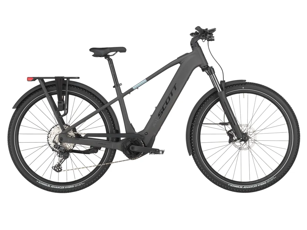 Finale Aktion Scott Axis 20 | E-Mountainbike | 28" | 600Wh Bosch CX | midnight grey-44 cm